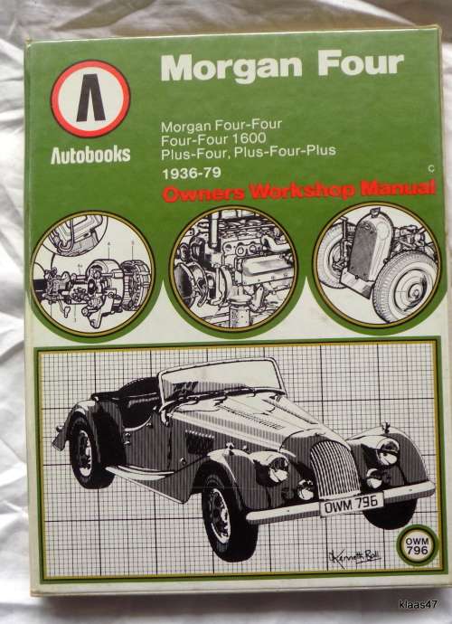 Morgan Four - Autobooks Owners Workshop Manual - Hardcover