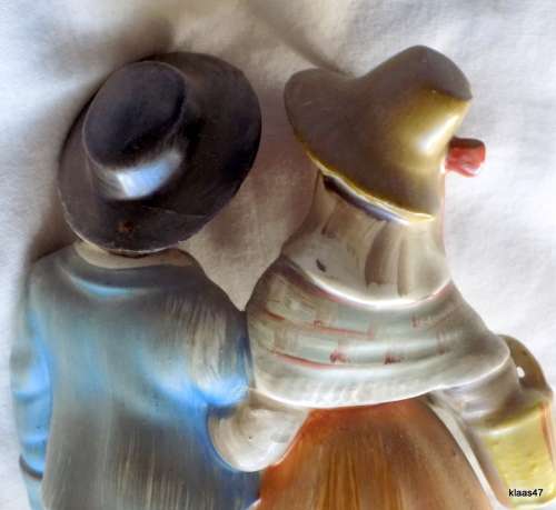 RAY FALK `DEPOSED` FIGURINES IN TRADITIONAL COSTUME