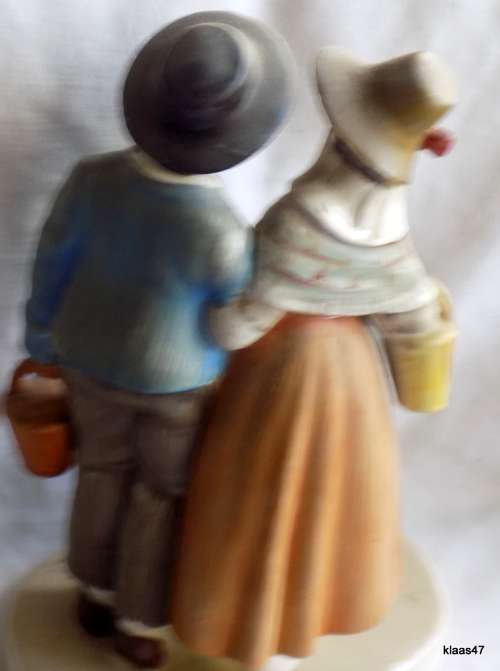 RAY FALK `DEPOSED` FIGURINES IN TRADITIONAL COSTUME
