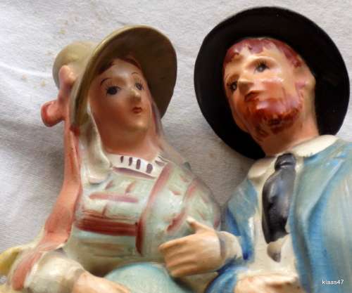 RAY FALK `DEPOSED` FIGURINES IN TRADITIONAL COSTUME
