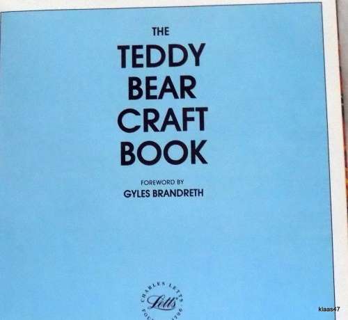 The Teddy Bear Craft Book - Hardcover 1991