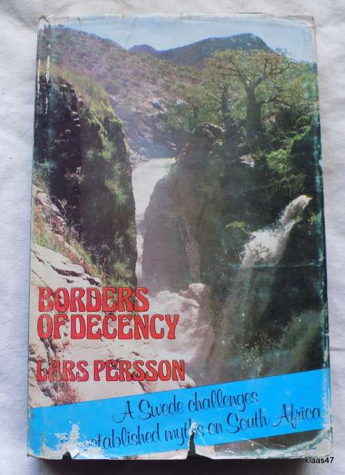 Borders of Decency - Lars Persson - Hardcover 1978
