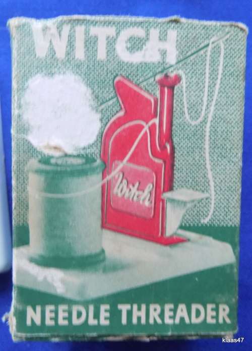 VINTAGE - WITCH NEEDLE THREADER - IN ORIGINAL BOX