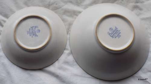 2 CASUAL CERAM VALENCIA BOWLS MADE IN JAPAN