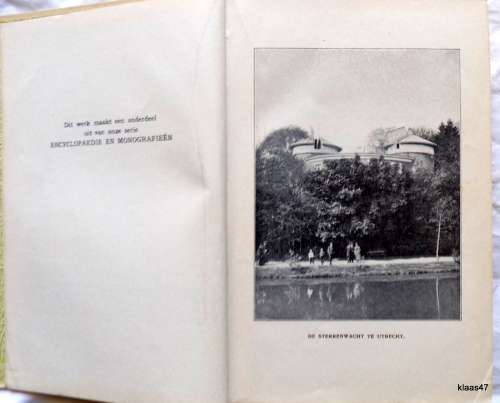 Sterrenkunde - J Van Der Bilt - Hardeband 1913