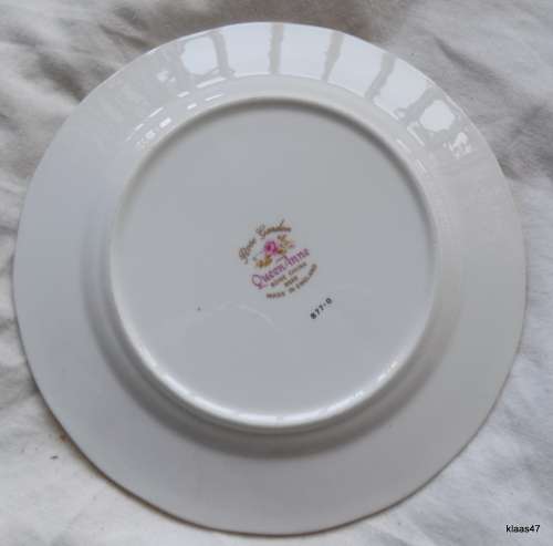 Queen Anne - Rose Garden - Bone China - Side Plate - 16cm Diameter
