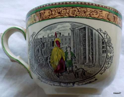Large Adams Cries of London tea cup
