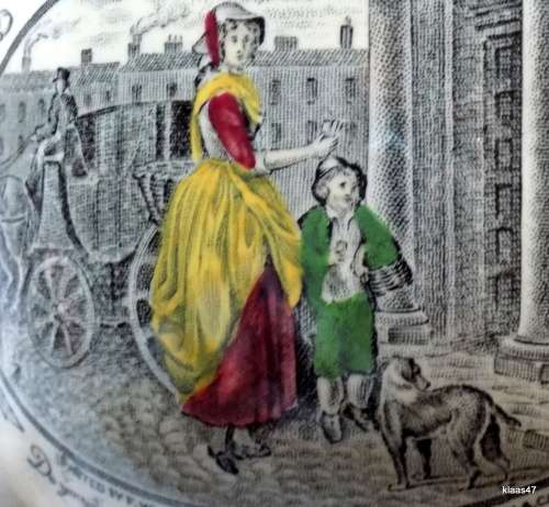 Large Adams Cries of London tea cup