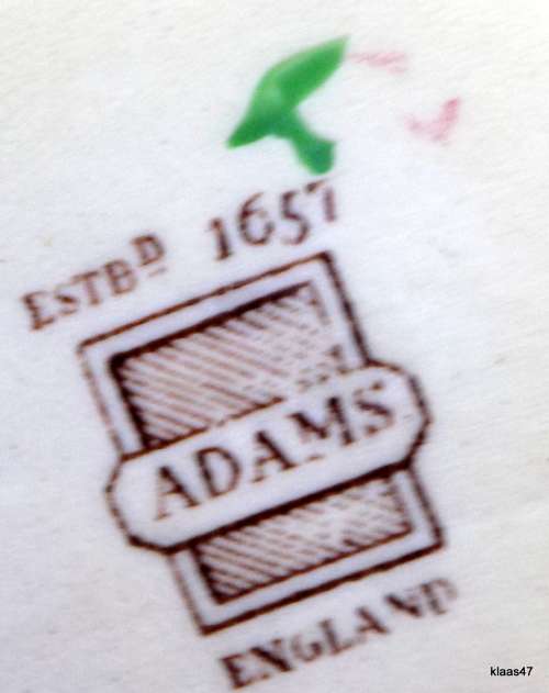 Large Adams Cries of London tea cup
