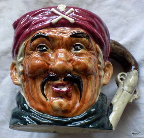 Suvesco Regd Foreign Large Character Mug Jolly Roger