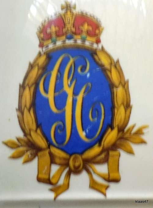 Burleigh Official Design Coronation of King George VI Commemorative Mug