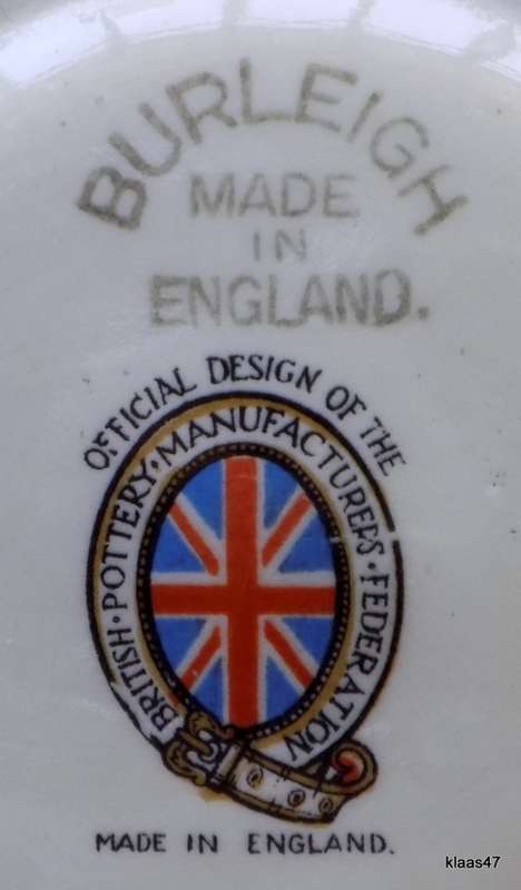 Burleigh Official Design Coronation of King George VI Commemorative Mug