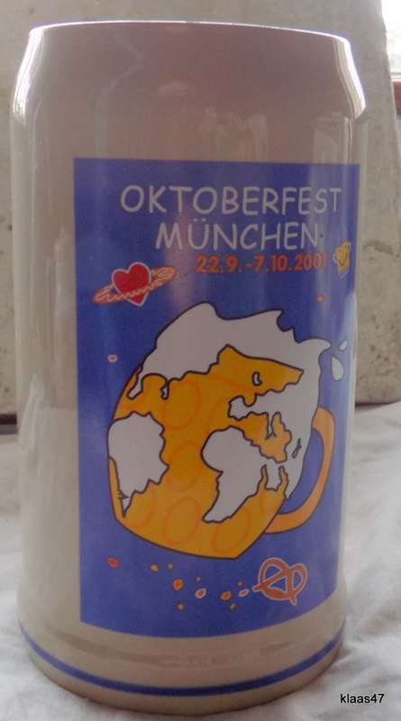 OKTOBERFEST - MUNCHEN - 22.9.-7.10.2001 - TANKARD - RASTAL GRENZHAUSEN - STEPHANIE WAGNER