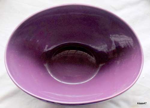 Purple Oval Shaped bowl