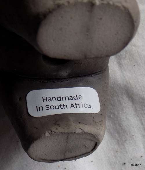 2 ELEPHANT ORNAMENTS - HANDMADE IN SOUTH AFRICA