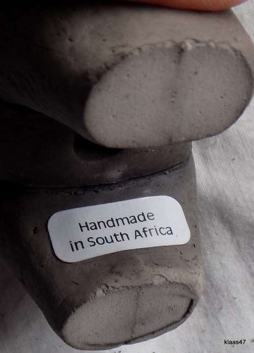 2 ELEPHANT ORNAMENTS - HANDMADE IN SOUTH AFRICA