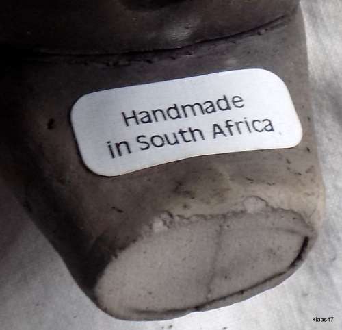 2 ELEPHANT ORNAMENTS - HANDMADE IN SOUTH AFRICA