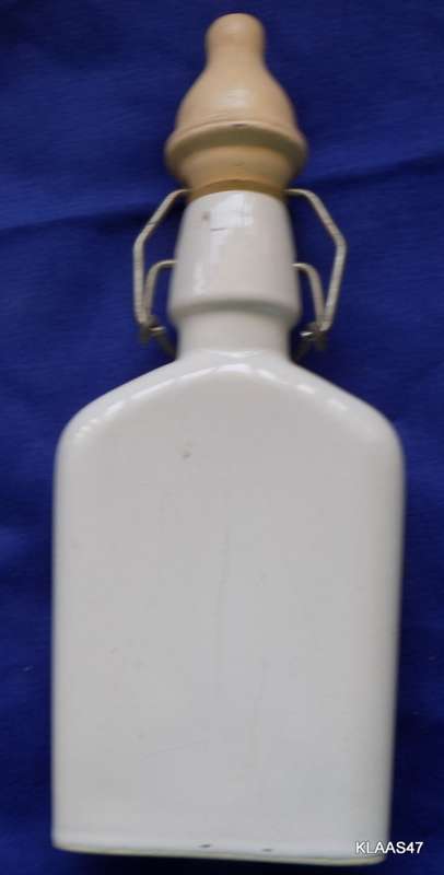 Witblitz - empty porcelain bottle -  with lid on)