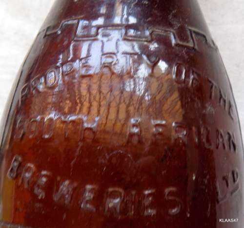 VINTAGE - S.A. BREWERIES - BOTTLE - (TALANA 1944)