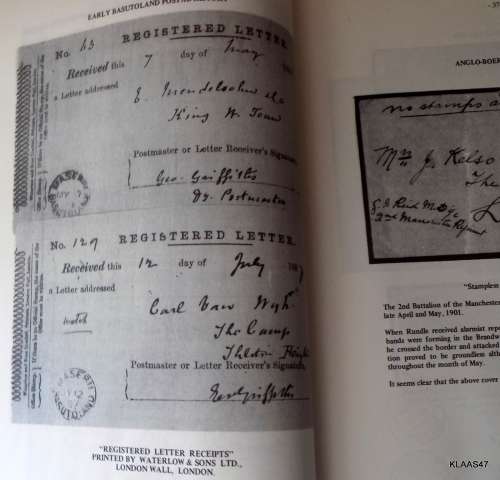 The Cancellations and Postal Markings of Basutoland/Lesotho Post Offices - A H Scott - Hardcover