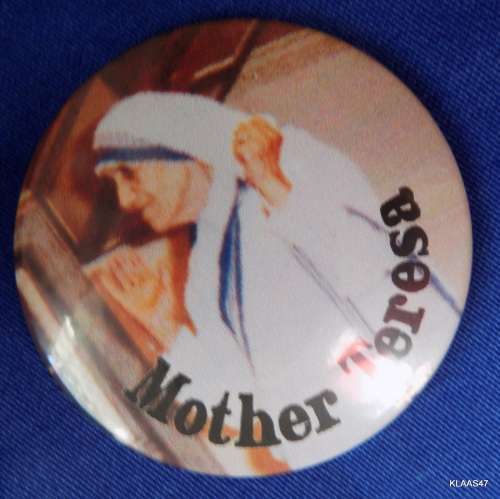 MOTHER THERESA - LAPEL BADGE -