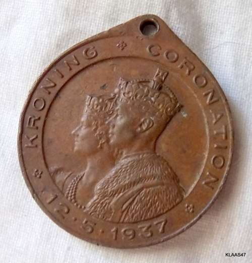 1937 - CORONATION - UNION OF SOUTH AFRICA (BILINGUAL)