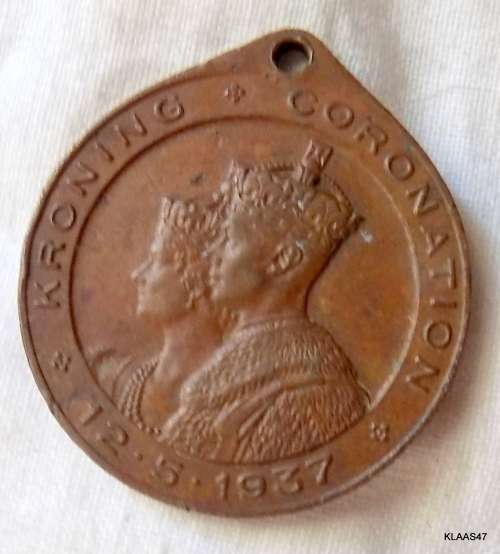 1937 - CORONATION - UNION OF SOUTH AFRICA (BILINGUAL)