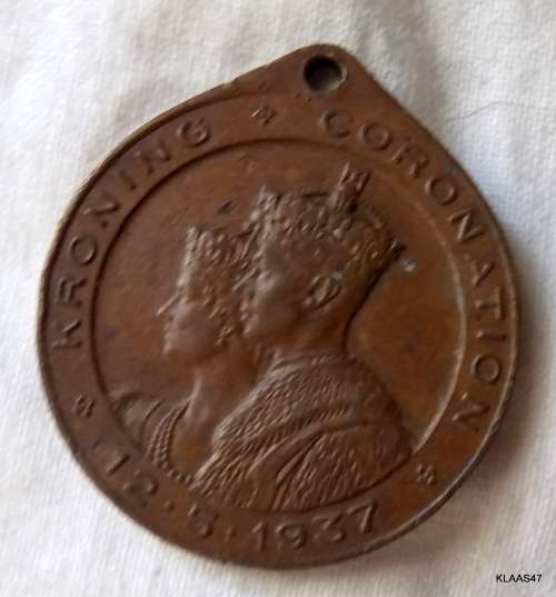1937 - CORONATION - UNION OF SOUTH AFRICA (BILINGUAL)