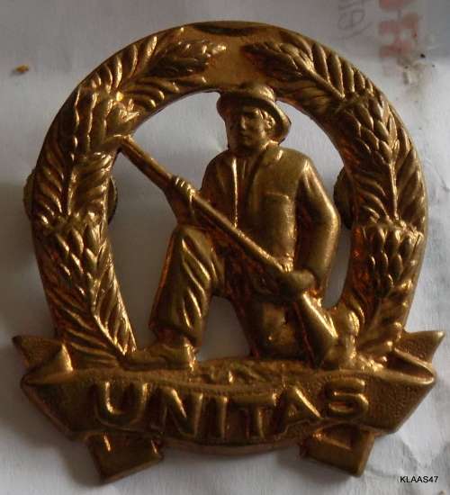 SADF Citizen Force Infantry (Skiet Kommando) metal beret badge (post 1963)