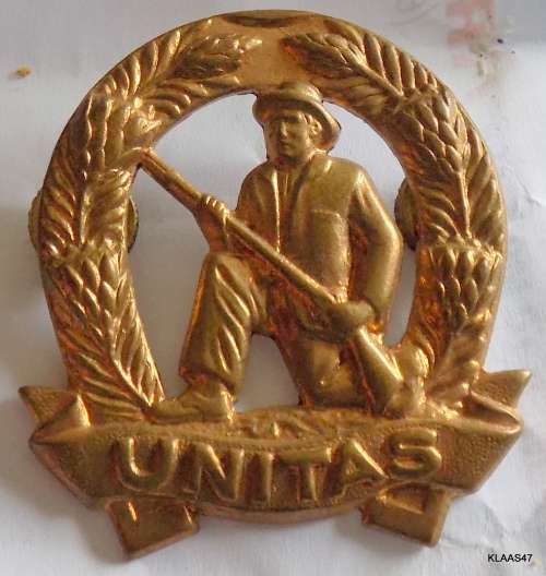 SADF Citizen Force Infantry (Skiet Kommando) metal beret badge (post 1963)