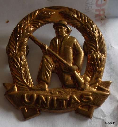SADF Citizen Force Infantry (Skiet Kommando) metal beret badge (post 1963)