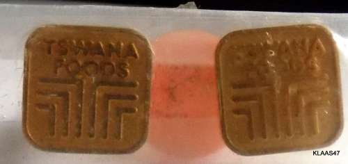 CUFF LINKS - TSWANA FOODS - PLATED