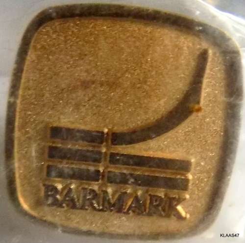 CUFFLINKS - BARMARK - PLATED