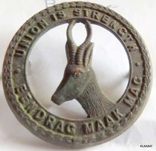 Union Defence Force - General Service Badge - 33mm diameter