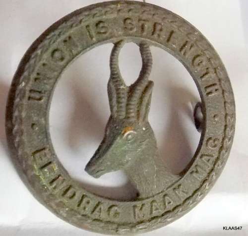 Union Defence Force - General Service Badge - 33mm diameter