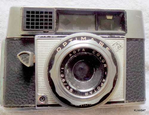 AGFA - OPTIMA III S - MADE IN GERMANY - COLOR APOTAR 1:2.8/45 - NOT TESTED