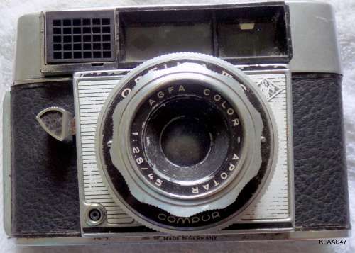 AGFA - OPTIMA III S - MADE IN GERMANY - COLOR APOTAR 1:2.8/45 - NOT TESTED