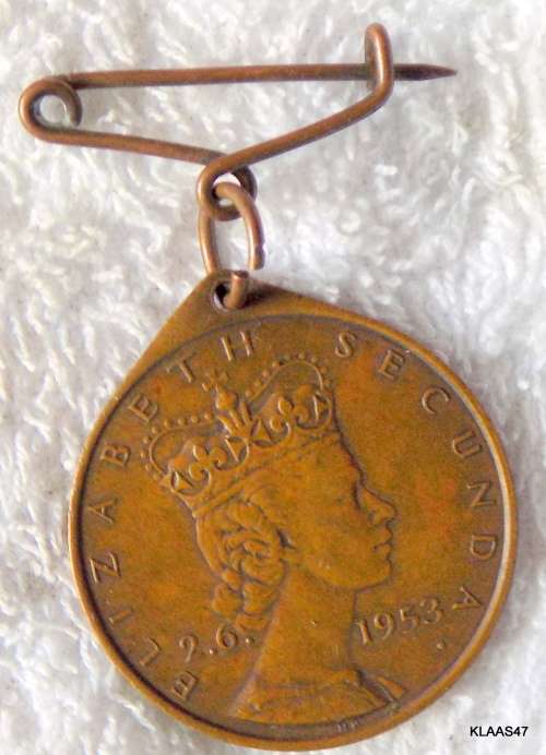 1953 Medallion - Elizabeth II Coronation Cape Town