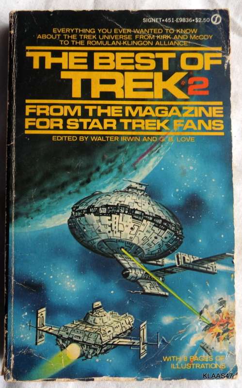 The Best of Trek 2  - From The Magazine For Star Trek Fans - Ed:  W. Irwin and G.B. Love - Paperback