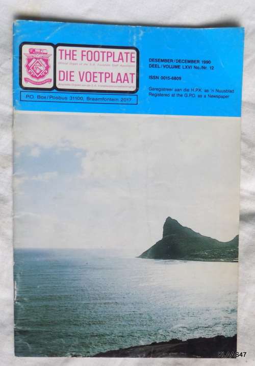 The Footplate / Die Voetplaat -  December 1990