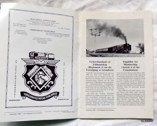 The Footplate / Die Voetplaat -  December 1990