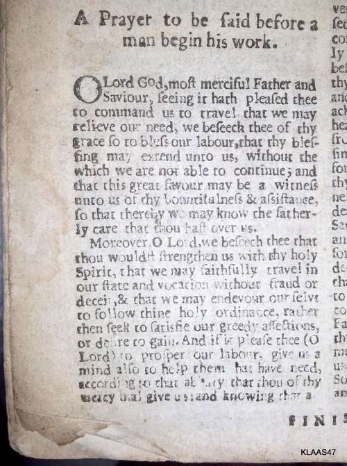1668 - The Book of Common Prayer and Administration of the Sacraments and other Rites and Ceremonies