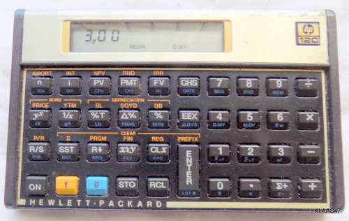 HP 12C Financial Calculator (Hewlett Packard)