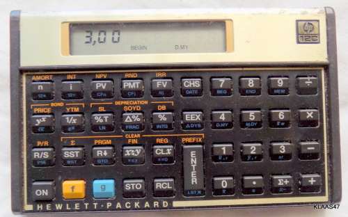 HP 12C Financial Calculator (Hewlett Packard)