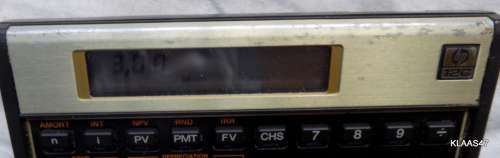 HP 12C Financial Calculator (Hewlett Packard)