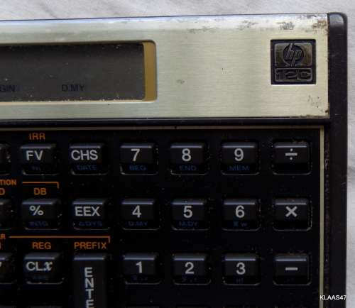 HP 12C Financial Calculator (Hewlett Packard)