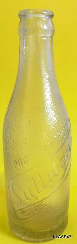 Vintage Sullivan`s Kimberley Glass Bottle