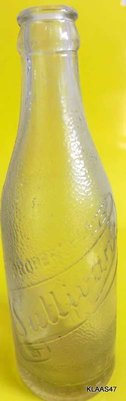 Vintage Sullivan`s Kimberley Glass Bottle