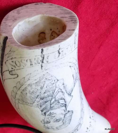 Horatio Nelson - H.M.S. Victory - Commemorative Replica Scrimshaw