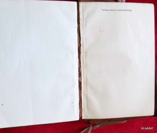 THE ESSAYS OF ELIA - CHARLES LAMB -  PRE1926 (LEATHER COVER)